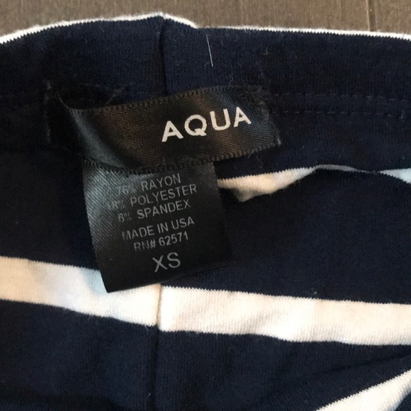 Aqua strapless dress. HighLow - Picture 2 of 4